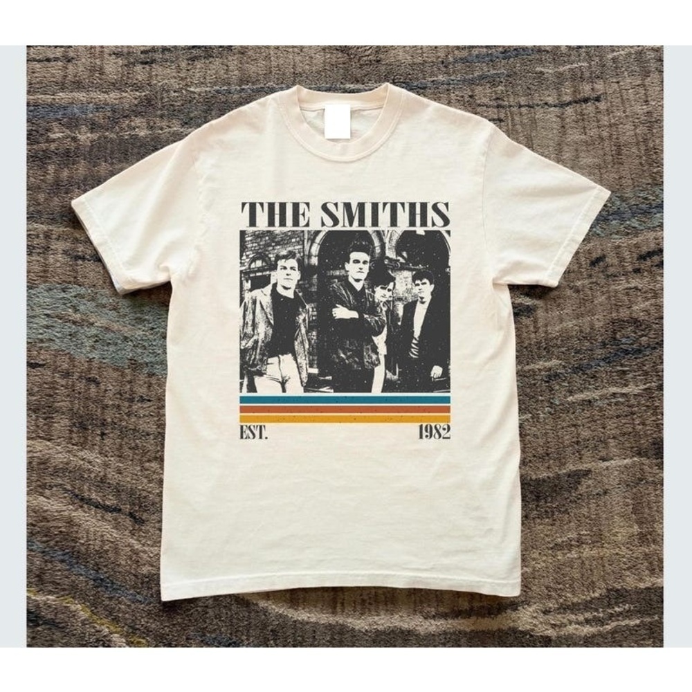 The Smiths T-Shirt, Rock Band Music Shirt White